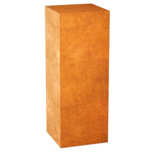 Garden pedestal Corten SIMPLE 7 - 45x45x120 cm