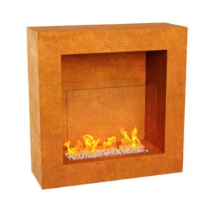 Bio Fireplace Corten TRIO CZ - 70x30x70 cm