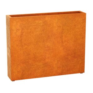 Steel planter Corten ESTRECHO 20 - 150x30x120 cm